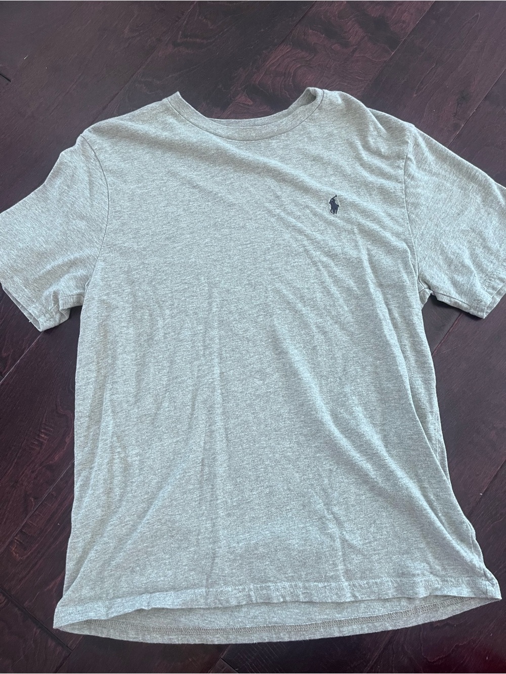 Polo by Ralph Lauren boys youth large Heather Gray Crewneck T-Shirt